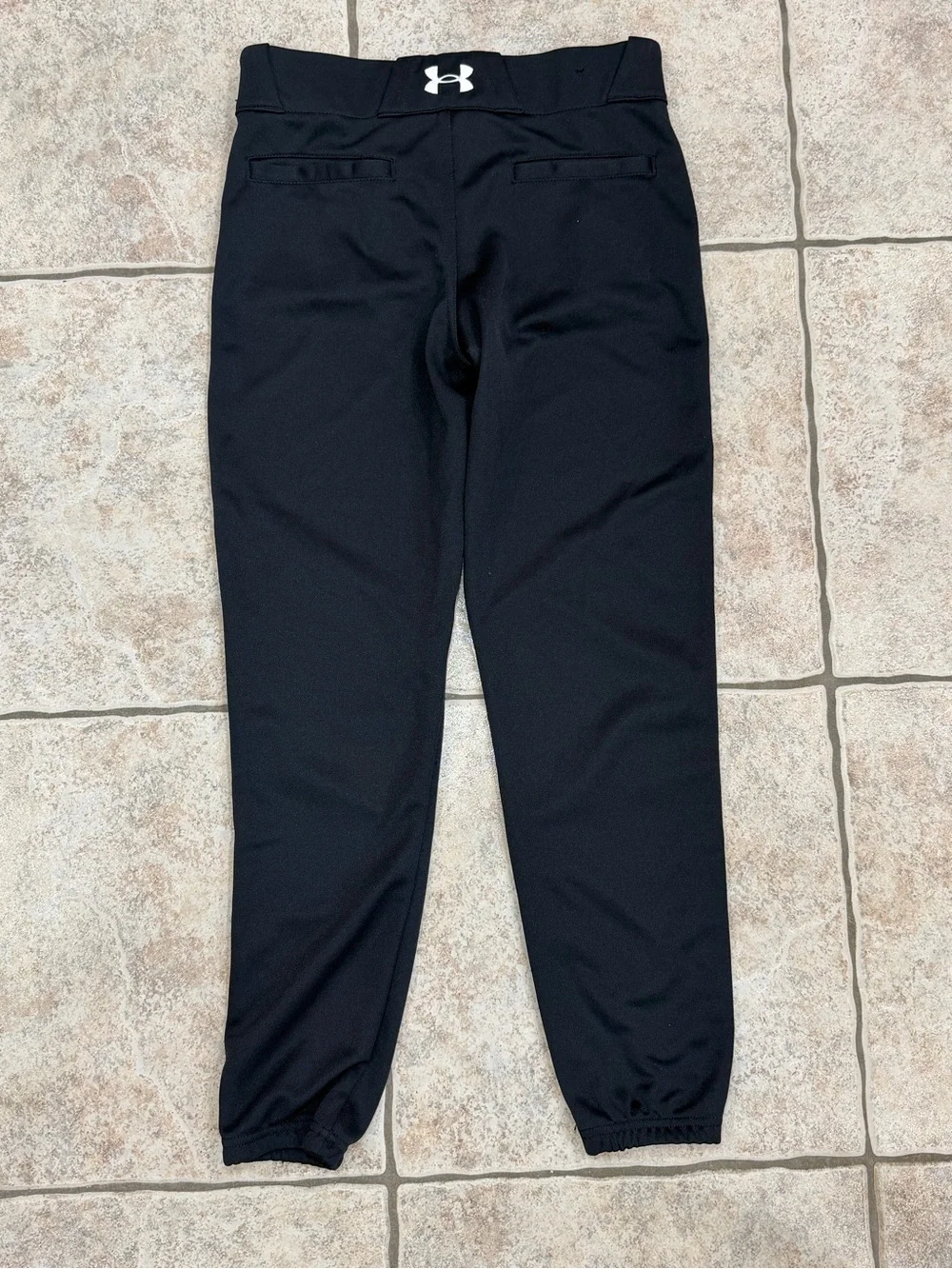 Boys Under Armour baseball pants size medium black